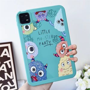 HEXDRAGON Shockproof Lovely Cute Anime Cartoon Pattern No Cover Case for Xiaomi Pad 6 Pad5 Mi Tablet Casing Without Cover Soft Silicone Back Cover