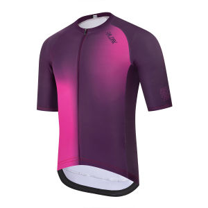 RAUDAX Mens Cycling Jerseys Short Sleeve Bike Biking Shirts Full Zip Breathable Road Bicycle MTB Cycling Clothing Summer