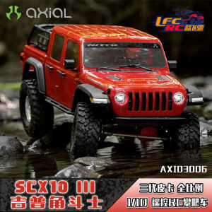 Axial Scx10 III Third Generation Pickup Jeep Gladiator 1/10rtr off-Road Rock Crawler Axi03006