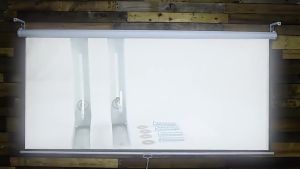 2PCS/SET Universal Adjustable Projector Screen Mounting Hooks Projector Screen Wall Mount L Bracket