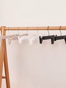 GREENSINDOOR Hanger For Clothes Household Pants Rack Clip Pants Jacket Rack Stainless Steel Skirt Clip Traceless Hanger Non-Slip Pants Hanger