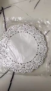 Tập 150 tờ giấy thấm dầu ăn hút dầu mỡ họa tiết hoa văn đục lỗ 11.4/14/16.5/19/21.6cm -LUMBL