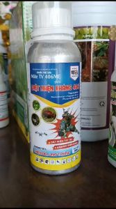 Nhện Kháng chai nhôm 200ml Thuốc dạng sữa không nóng cho cây trồng trừ các loại nhện đỏ vàng trắng long nhung pha 400