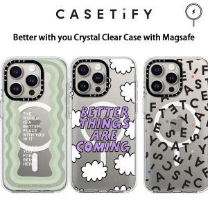 🔥เคสของแท้ดีกว่าเคสใส [ไม่เหลือง] กับ Magsafe สำหรับ iPhone 15 Pro Max/ iPhone 14 Pro Max/ iPhone 13 Pro Max เคสโทรศัพท์ฝาครอบป้องกัน