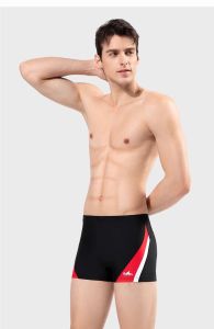 Yingfa bơi ngắn Nam Góc phẳng cỡ lỡn giản dị Quần bơi đào tạo chuyên nghiệp nhanh khô quần bơi suối nước nóng