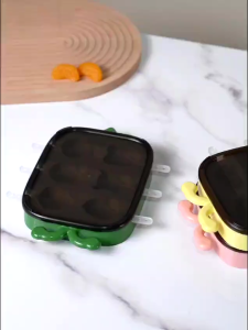Cetakan Es Krim Bentuk Buah 6 Stik Bahan Silicone / W8595