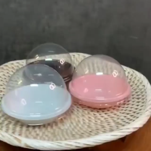 Mika Puding Mini Bulat ISI 10 SET IMPORT Kualitas Premium / Mika Mochi / Tray Puding Mochi Bulat / Mika Mochi Daifuku / Mika Mooncake Bulat / Mika Bolu Mini Bulat / Tray Mika Moon Cake Bulat / Mika Dessert Bolu AJ02