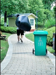 【1-3 Days Delivered】Big Trash Bag Black Plastic Disposable Large Rubbish Bag Thick Garbage Bag Waste Heavy Duty Dustbin Bag Kitchen Bag For Office Outdoor Landed House Bin Liners