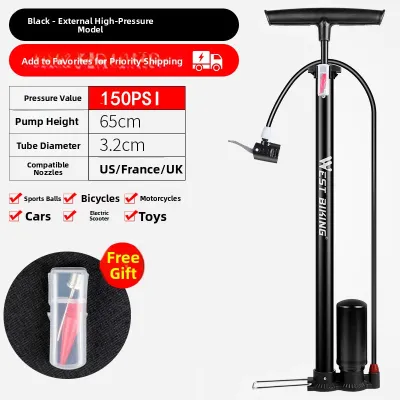 West Biking | Portable Universal Electric Inflator Pump