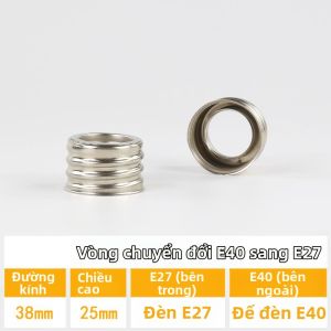 Đế Đèn Mở Rộng Nhiều Cổng E27 Sang B22 E14