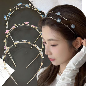 Cherry Blossom Sweet Flower Hairband: Elegant Design & Versatile Pearl Headband