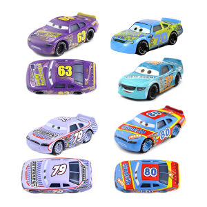 Cars 3 Disney Pixar Cars 2 Raoul Caroule Cartoon Metal Diecast Toy Car 1:55 Lightning McQueen Childrens Birthday Gifts