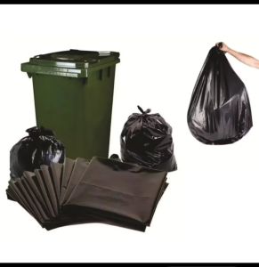 [ ECER ] KANTONG SAMPAH | KANTONG PLASTIK SAMPAH | KANTONG SAMPAH HITAM UK 50X75 | TRAS BAG HITAM UK 50X75