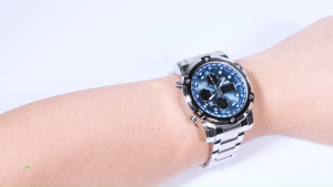 Jam Tangan PRIA Digital SKMEI 1389 SILVER BLUE Water Resistant 30M