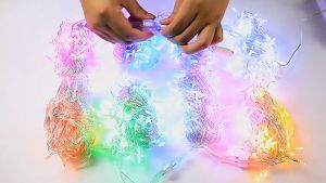 Vimite ไฟคริสต์มาส 10M/20M/50M LED string ไฟนางฟ้า 400LED กลางแจ้ง IP56 กันน้ำคริสต์มาสไฟตกแต่งสีสันสดใส 220V เหมาะสำหรับห้างสรรพสินค้า ห้องนอน สนามหญ้า งานเลี้ยงวันเกิด ไฟบรรยากาศรื่นเริง