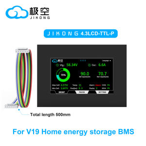 Jikong | JIKONG V19 Version Household Energy Inverter BMS 8S/24V 16S/48V Li-ion/ Lifepo4/ LTO 100A 200A 300A Battery BMS JK-PB2A16S15P