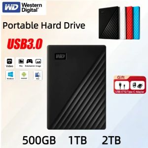Western Digital WD My Passport Portable External Hard Drive HDD USB 3.0 High Speed External Hard Disk for PC