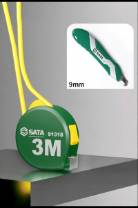 SATA | Thick Hard High Precision Waterproof Durable Shockproof Steel Tape Measure