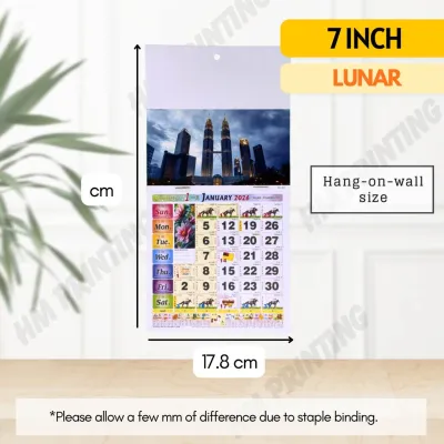 Racing Horse Wall Calendar Year 2026 | Kalendar dinding lumba kuda Tahun 2026