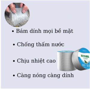 Băng keo chống thấm Nhật băng keo siêu dính 5cmx5m 20cmx5m