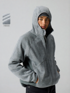 bluemonte | Áo Khoác Hooded Chống Tĩnh Điện Chống Mài Mòn Ấm Áp
