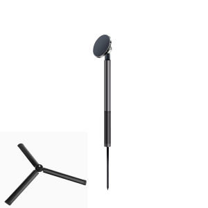 Golf Magnetic Tripod Selfie Stand With Stake Spike For Golf Swing Height Adjustable Magnetic Golf Phone Stand Tools Accessories