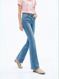 Juicy Couture | Elastic Slim Flared Denim Jeans