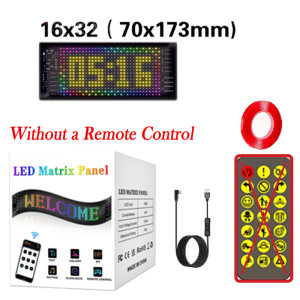  LED Display Demon Eyes Car LED Logo APP LED Matrix Pixel Panel Night Light DIY Programmable Flexible for Car Truck AccessorieV