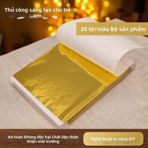 FEIZHUXIANSEN | Giấy Nhôm Đa Màu DIY