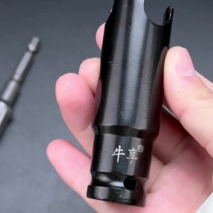 Chainsaw Clutch Removal Socket Wrench 52 58mm 1/2in Thickened Three Claw Disassembly Sleeve Hex Adapter Extended Spanner Head