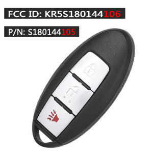 KEYECU S180144105 S180144106 S180144109 1S180144110 433.92MHz 4A Chip Smart Remote Key Fob for Nissan Rogue X-Trail 2014-2019