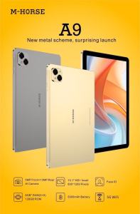 แท็บเล็ตใส่ซิม mhorse รุ่น A9 RAM 8G ROM 128Gหน้าจอใหญ่ 10.1 นิ้ว HD แท็บเล็ตราคาถูก รองรับ2ซิม 5G สินค้ารับประกัน 1ปี