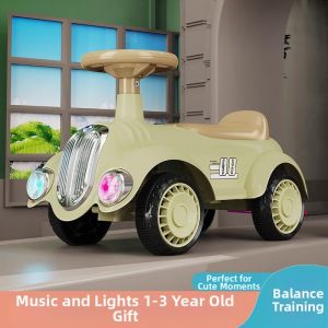 LIWAN | Retro Balance and Learning Slide Car for Toddlers
