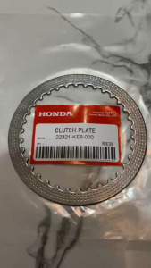 Wave125 Clutch Plate Xrm125 / RS125 / CBR150 / CBR250 Honda - 22321-KE8-000 Made in Thailand