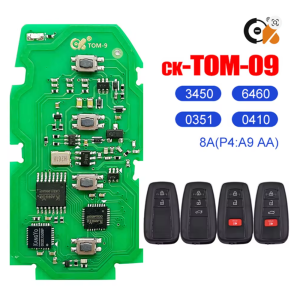The CK TOM Series Universal Intelligent PCB Remote Control Circuit Board Is Used for the Toyota Series