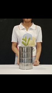 ปิ่นโต สแตนเลส  ปิ่นโตใส่อาหาร  ขนาด 4 ชั้น สแตนเลส เกรด 410