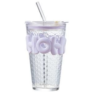 CAROTE | Heat Resistant Straw Glass Cup Large Capacity
