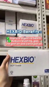 Ready stock(buy 2 get 1 free)HEXBIO MCP Granule 3g x 45 sachets