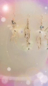 Cross-border Selling Creative White Flower Girl Earrings Asymmetric Crystal Long Tassel Hook Earring Women Fashion Accessories