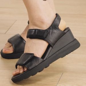 GEOX Womens Spherica Mid-Heel Sandals