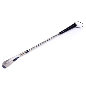 Stainless Steel Reinforced Metal Spring Shoe Horns Boot Puller Shoe Drawers Home Daily Use Footwear Accessories