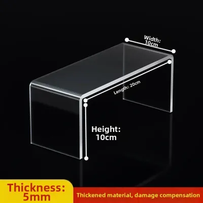 Clear Tiered Display Stand U-shape Acrylic