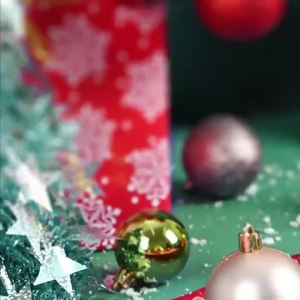 Hot 24Pcs 3/4/6cm Christmas Tree Balls Multicolor Xmas Ball Decorations Glitter Christmas Baubles Ornament Ball Party Home Decor