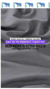 QUEEN 100% Premium Cotton Bedsheet Fitted Bedsheet Machine Washable Cadar Getah Keliling Queen 360° PROTECTION