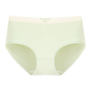 JIAZINI | กางเกงชั้นในทรงสามเหลี่ยมผ้าฝ้ายแท้สำหรับผู้หญิง กางเกงชั้นในไร้ตะเข็บเอวกลางบาง กางเกงชั้นในป้องกันแบคทีเรียแบบใหม่