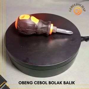 Obeng Mini Plus Minus Cebol: Alat Pekerjaan Ringan & Berkualitas Tinggi