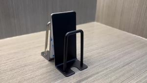 Stainless Steel Toothbrush Holder Wall Mounted Adhesive Toothbrush Cup Holder Space Saving Home Organizer Wall Mounted Tools