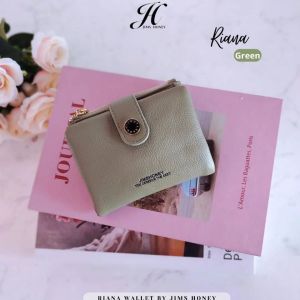 Jimshoney - RIANA WALLET Dompet Empuk Polos Wanita