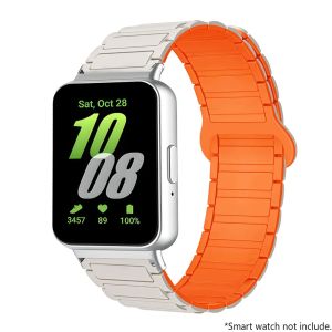Magnetic Strap for Samsung Galaxy Fit 3 Sport Silicone Watch Band for Samsung Galaxy Fit3 Accessories Correa Men Women Bracelet