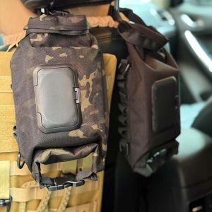 กล่องทิชชู่เปียกสำหรับตั้งแคมป์กลางแจ้ง กระเป๋าเก็บทิชชู่กันน้ำลายพราง กระเป๋าเก็บทิชชู่ทรงสี่เหลี่ยมสำหรับการเดินป่าตั้งแคมป์กลางแจ้ง